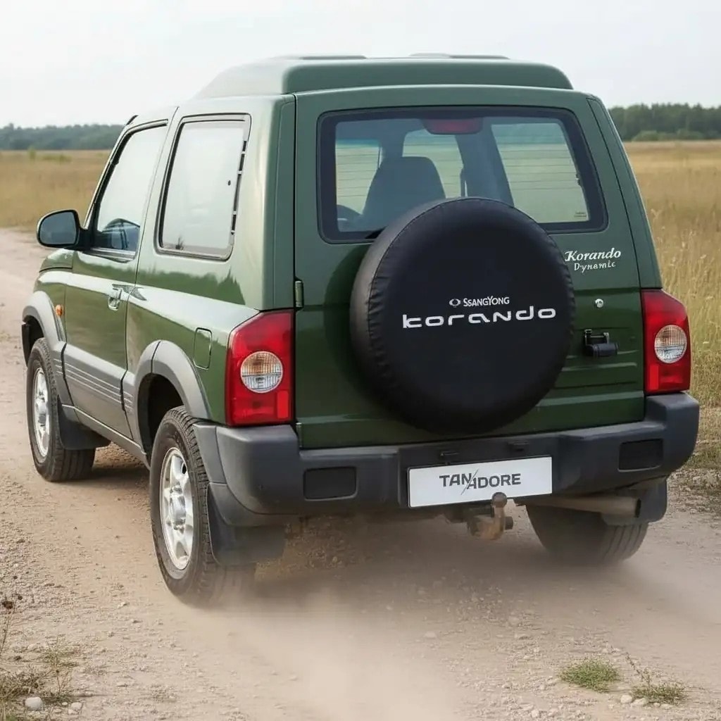 SsangYong Korando Spare Wheel Tire Cover